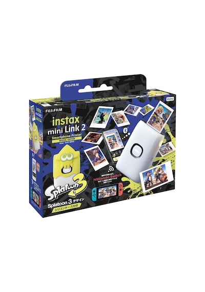 Fujifilm Instax Mini Link 2 Splatoon 3 Bundle Edition Portatif Fotoğraf Yazıcısı