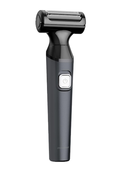 Polosmart Psr103 Erkek Vücut Bakım Cihazı 2 Başlıklı Ipx6 Su Geçirmez Sıfır Tıraş Makinesi Siyah