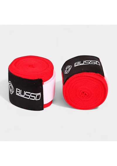 Busso Boks Bandajı 3.5 Mt - Std / Kırmızı Kırmızı