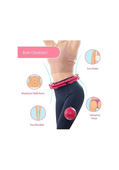 Hula Hoop Egzersiz Çemberi - Egzersiz Halkası -65-110cm