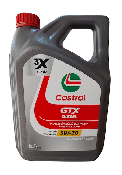 Castrol Gtx Diesel 5W-30 Motor Yağ 4 L