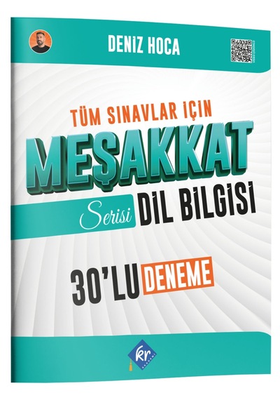 Deniz Hoca Tüm Sınavlar İçin Meşakkat Serisi Dil Bilgisi 30'lu Deneme Sınavı