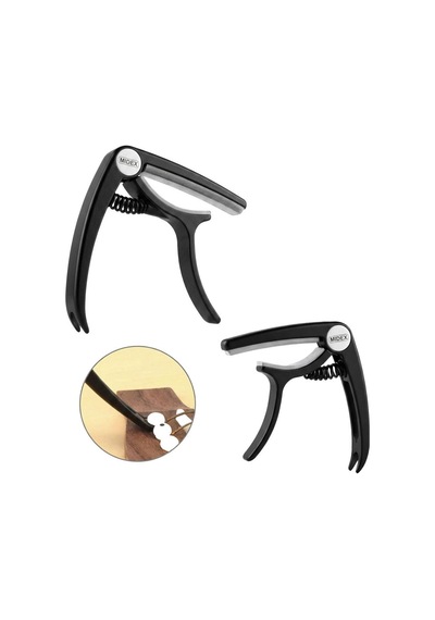 Lastvoice Midex Lct-90bk-50x Kapo 50'li Toptan Capo Gitar Bağlama