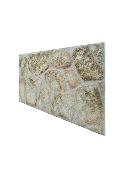 5 Adet (2,5M2) Kayrak Taş Görünümlü 3D Strafor Köpük Duvar Paneli (446785946)