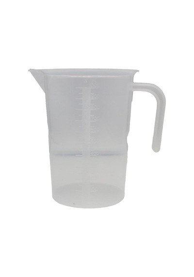 Grow Wizard Plastik Sıvı Ölçüm Kabı Pro 1 Litre Şeffaf