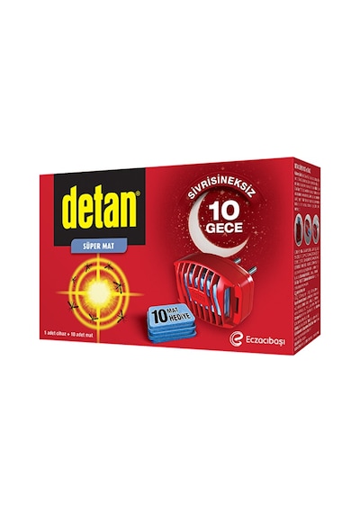 4 Adet Detan Süper Mat Cihaz + 10 Yedek