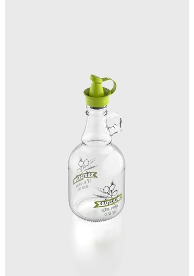 Renga Urla Olive Oil 500 Ml Yeşil Kapaklı Cam Yağlık 152076 Yeşil