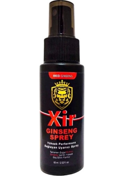 Süper Xir Ginseng Sertleştiricili 60 Ml Erkeğe Özel Karışım 3xeffect Sprey