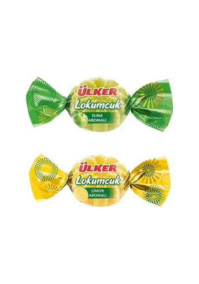 Lokumcuk Elma Ve Limon Aromalı Yumuşak Şeker 1 Kg.