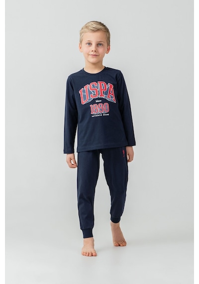 U.S. Polo Assn. Erkek Çocuk Pijama Takımı Baskılı Lacivert Uzun Kol Pijama Takımı Us2636-c-v1 Us2636-c-v1 U.S. Polo Assn. Erkek Çocuk Pijama Takımı Baskılı Lacivert Uzun Kol Pijama Takımı Us2636-c-v1 Us2636-c-v1