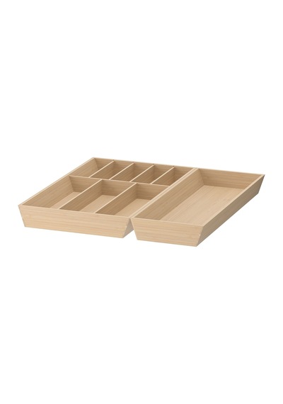 Ikea Uppdatera Çekmece Düzenleyici 52x50 Cm 2 Parça Naturel