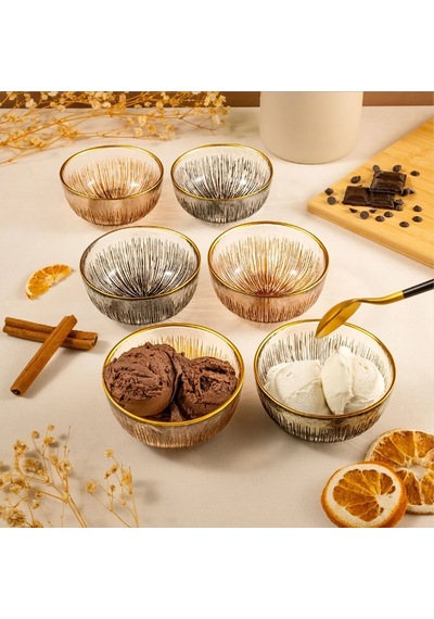 Fecra Mystic 6'lı Kase Seti 10 Cm