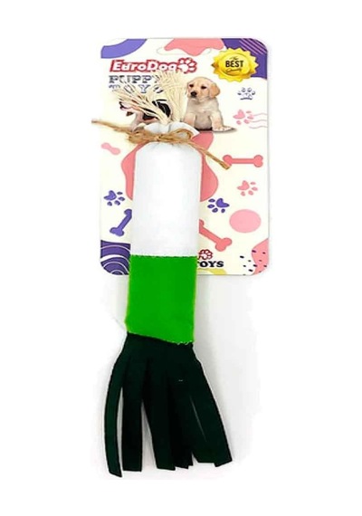Eurodog Puppy Pet Toys Pırasa Şeklinde Köpek Oyuncağı
