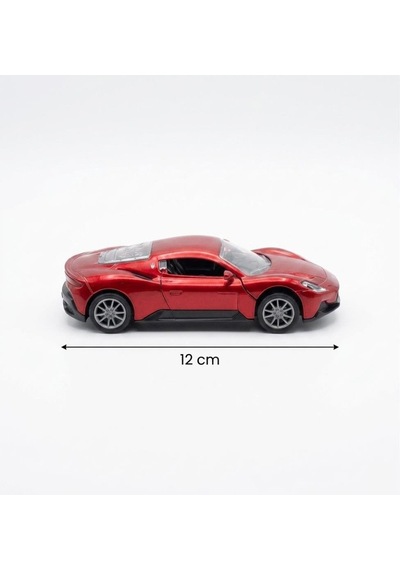 Maserati Mc20 Çek-bırak Model Araba - Açılır Kanat Kapı - 1:24 Ölçekli Metal Oyuncak Araç