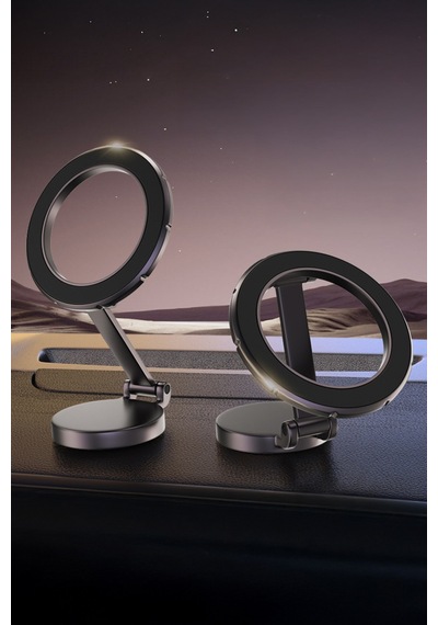 Araç İçi Katlanabilir Magsafe İle Uyumlu 360 Dönebilen Manyetik Telefon Tutucu H800 1 Adet