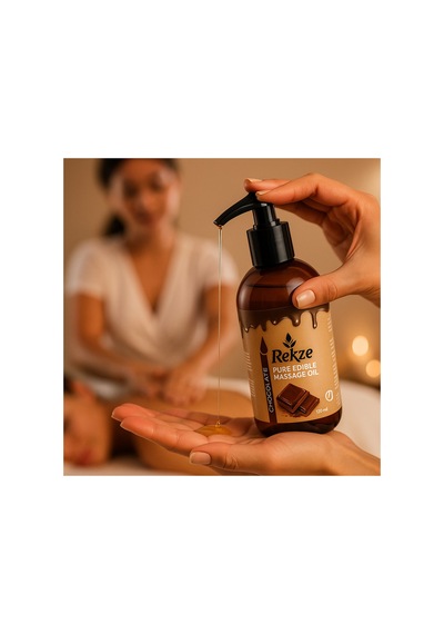 2 Adet Çikolata Aromalı Bay Ve Bayanlara Uygun Vücut Masaj Yağı 120 Ml - 270540370