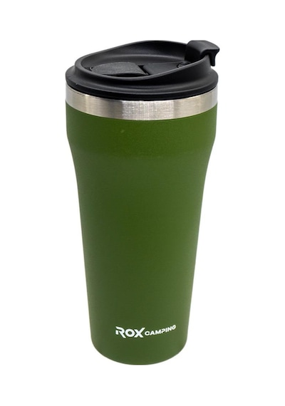 Rox Camping 0191 Kahve Termosu 0.48 Lt - Yeşil Yeşil