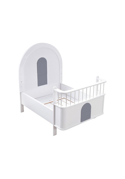 Mdf Beşik, Venüs Büyüyen Beşik 90x130 - Venüs Karyola 90x190 Beyaz
