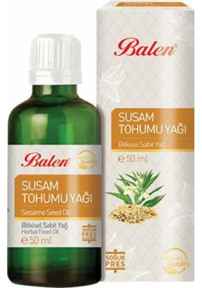Balen Susam Tohumu Yağı 3 x 50 ML
