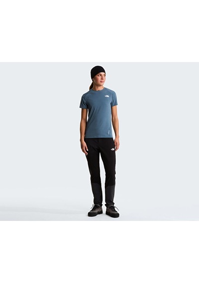 The North Face W Lıghtnıng Alpıne S/s Kadın Outdoor Tişörtü Nf0a8bt50u31 Gri