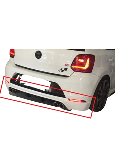 Polo Mk5.5 2015-2018 Arka Tampon Eki Boyasız