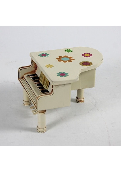 Dekoratif Metal Piyano Kumbara Yeni C0307