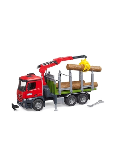 Mercedes-benz Arocs Kütük Taşıyıcı Kamyon 1:16 Vinçli Kereste Taşıma Aracı Çok Renkli