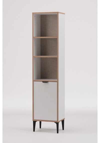Arden 5 Raflı Kitaplık Beyaz