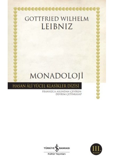 Monadoloji - Hasan Ali Yücel Klasikler - Fglt-752655