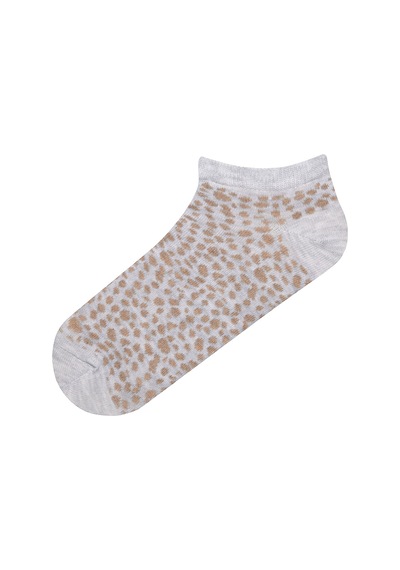 Penti Leopard 3lü Açık Kahverengi Patik Çorap Açık Kahverengi Açık Kahverengi