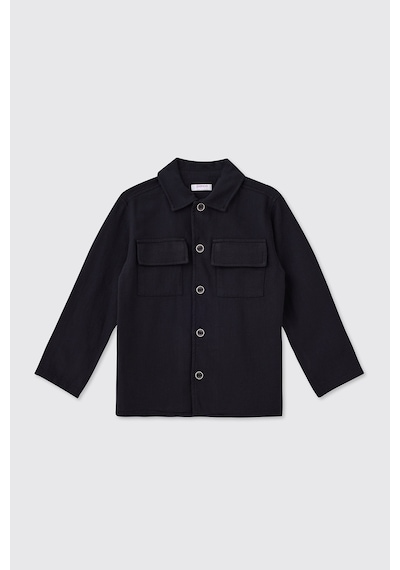 Panço Erkek Çocuk Siyah Düğmeli Ceket 2611BK22010