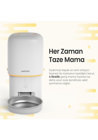 Haustier Pwf Akıllı Beslenme İstasyonu, Akıllı Kedi Mama Kabı & Kedi Su Sebili İkisi Bir Arada Avantaj Set, Pf02 Akıllı Mama Kabı, Wf007l Otomatik Kedi Su Sebili, Combo Set Beyaz Haustier Pwf Akıllı Beslenme İstasyonu, Akıllı Kedi Mama Kabı & Kedi Su Sebili İkisi Bir Arada Avantaj Set, Pf02 Akıllı Mama Kabı, Wf007l Otomatik Kedi Su Sebili, Combo Set Beyaz