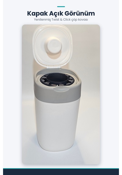Tommee Tippee Twist & Çöp Kovası (Yenilenmiş)