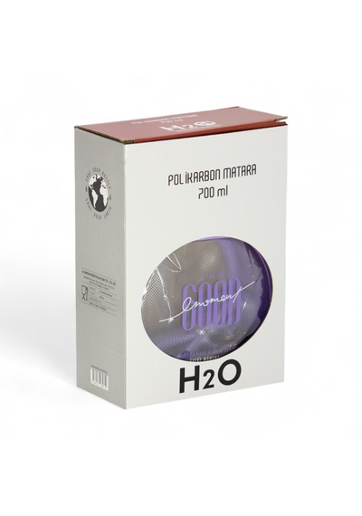 Hediyelik H2o Polikarbon Matara 700 Ml Adet Açık Mavi