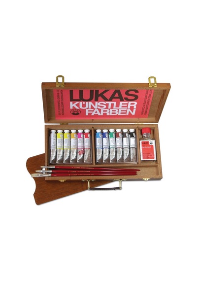 Lukas Studio Yağlı Boya Seti Ahşap Kutulu