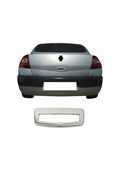 Renault Megane 2 Krom Bagaj Açma 2004-2010 Paslanmaz Çelik N11.2646