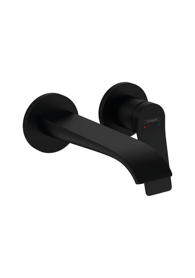 Hansgrohe Vivenis Ankastre Lavabo Bataryası Satin Siyah 195 MM