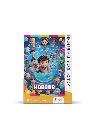 Btoys 260 Parça Puzzle Hobiler 9080