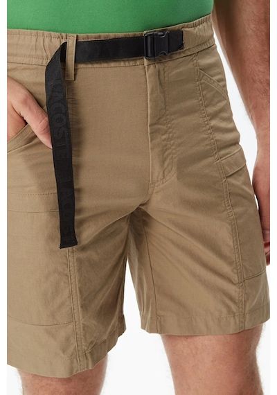 Lacoste Men's Regular Fit Cotton Bermuda Shorts Grey Erkek Pamuklu Bermuda Şort Haki Bej