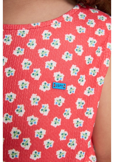 U.s. Polo Assn. Kız Çocuk Kırmızı Tişört 50325632-vr213 Rısk Red
