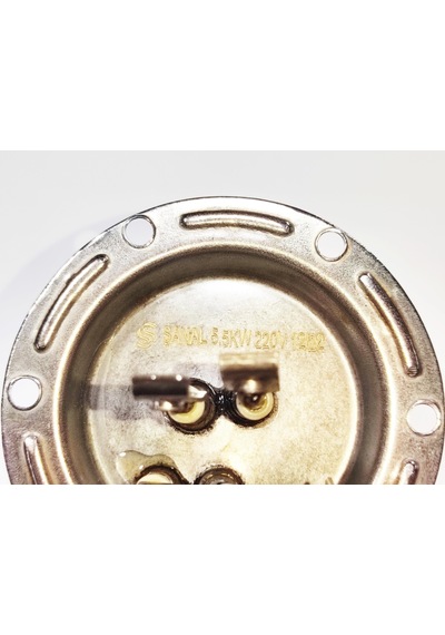 Batarya Tipi Elektrikli Şofben Isıtıcı Rezistansı Mini 5500w 304krom 220v