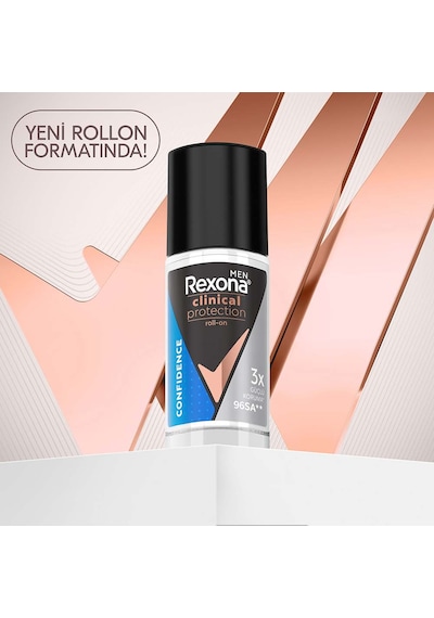 Rexona Men Clinical Protection Confidence Erkek Roll On 45 Ml