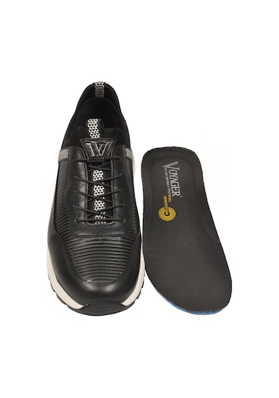 Voyager Siyah Hakiki Deri Erkek Casual Sneaker Memory Taban Premium Casual Ayakkabı M033 M Voyager Siyah Hakiki Deri Erkek Casual Sneaker Memory Taban Premium Casual Ayakkabı M033 M