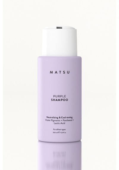 Matsu Mor Şampuan | Turunculaşma Karşıtı & İstenmeyen Yansıma Engelleyici Silver Şampuan 350 ml