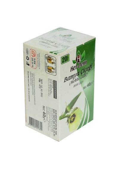 Bamya Çiçeği Mekke Gülü Çayı 2 Gr X 20 Süzen Poşet 40 Gr - Cole-335761