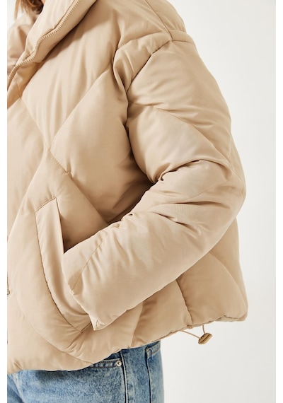 Shade Kadın Oversize Şişme Mont 10191065 - Bej