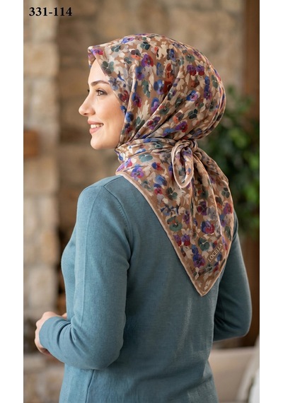 Locella Lo'cella Soft Pamuk Eşarp 331-114 Çok Renkli