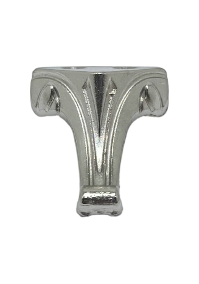 Moda Metal Ayak Çeyiz Ve Hediye Kutusu Mobilya Ayağı 1,5cm Gümüş 4 Adet Gümüş