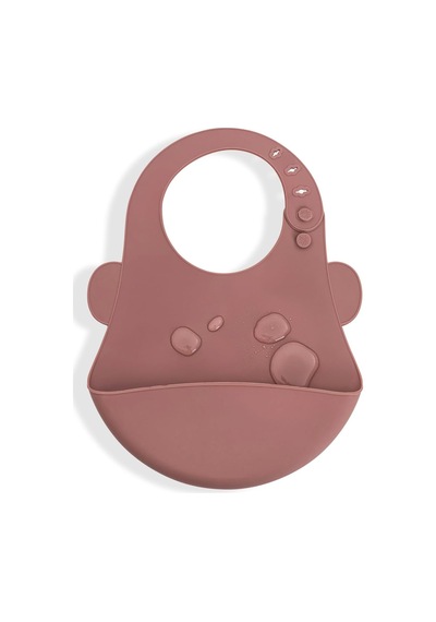 Babyjem 901 Silikon Önlük Mocha Çok Renkli