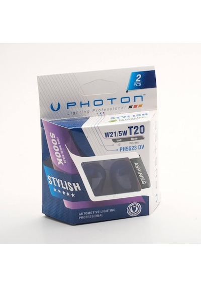 Photon Ampul T20 21/5w 12v Çift Devre Xen Vision 2'li Bl Pht Ph5523 Dv B2